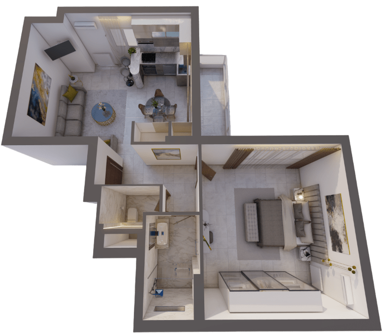 Plan Appartement F2