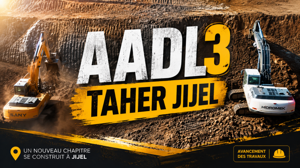 AADL3 Taher Jijel : Découvrez les dernières avancées du chantier des 1 000 logements