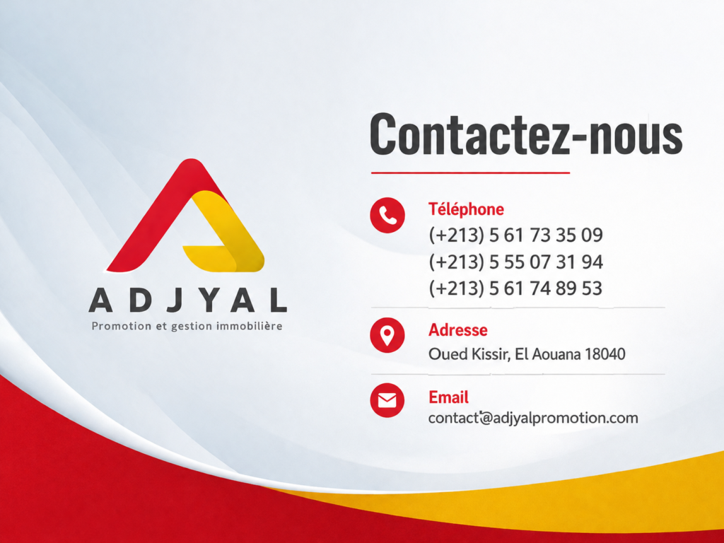 Contact Adjyal Promotion
