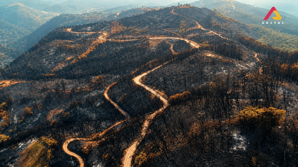 Les récents incendies à Jijel : face à l’épreuve, la solidarité demeure 🇩🇿🔥
